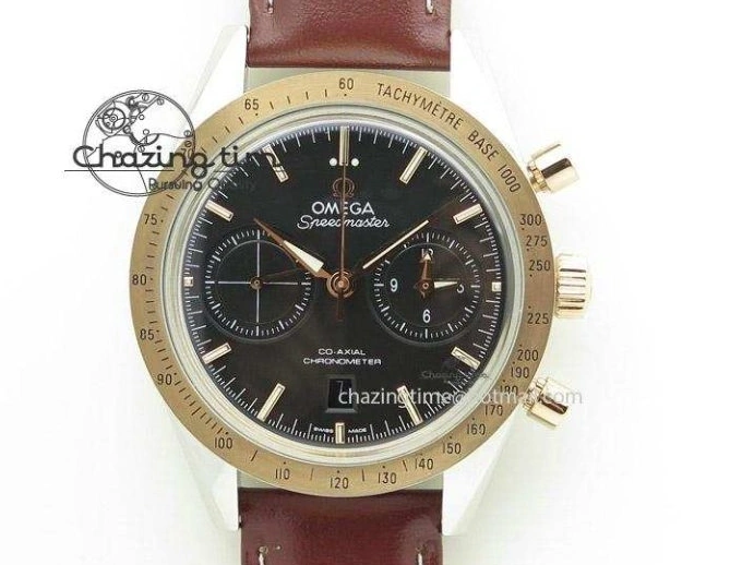 0315 Effortless Speedmaster Apollo 11 On SS Bracelet Manual Winding Chrono Movement 8225